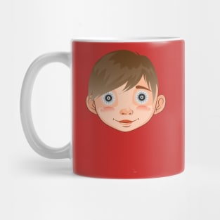 Trumpaplaukė mergaitė Mug